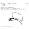 Thule 6300 Omnistor 6300 Ducato Pack H2 L2 PACK 3.25 x 2.50m Awning & Bracket