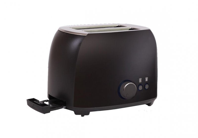 800W Slice Toaster Black – Leisure Warehouse
