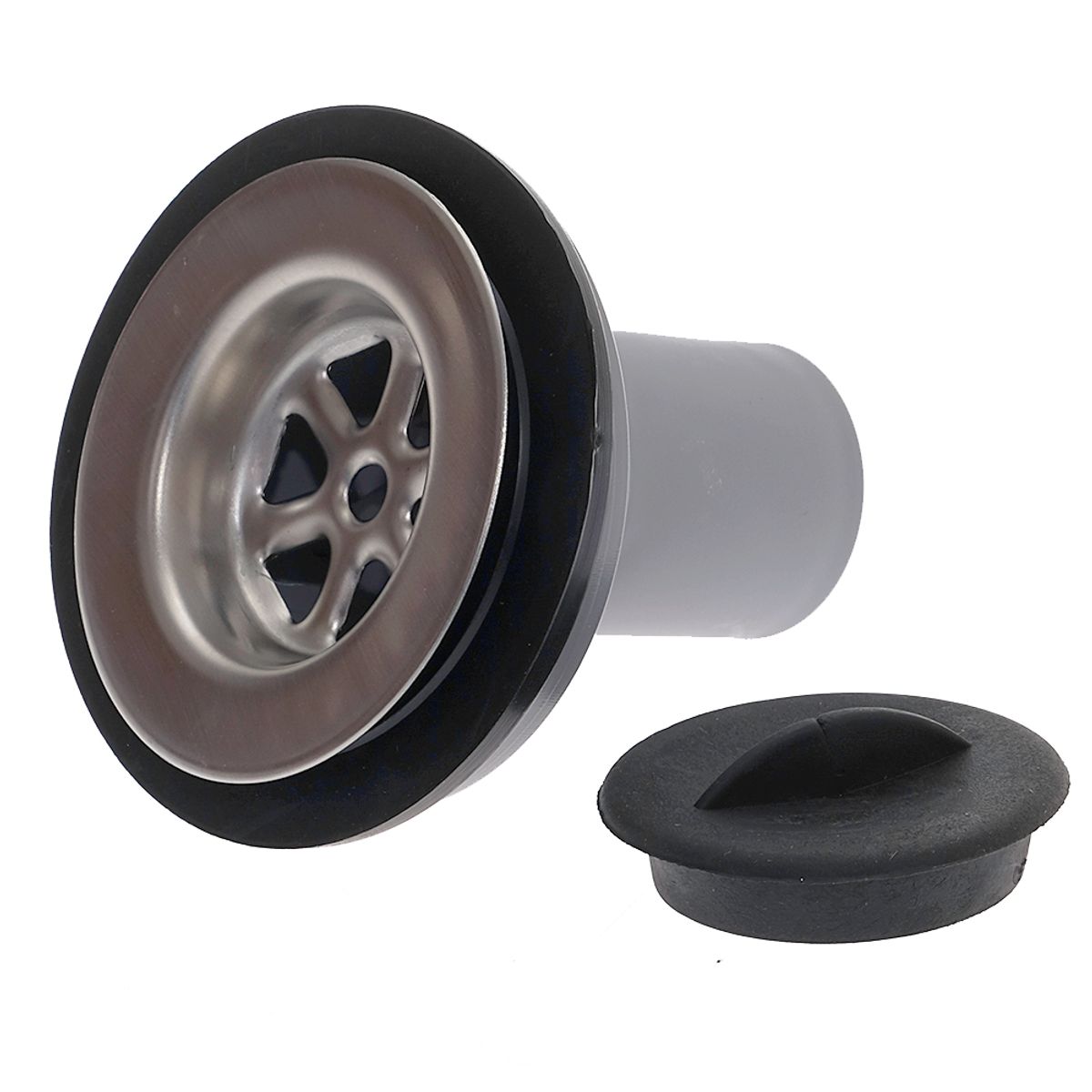 Caravan Sink Plug & Outlet Straight 1 1/4" Plug, 28mm Waste Leisure