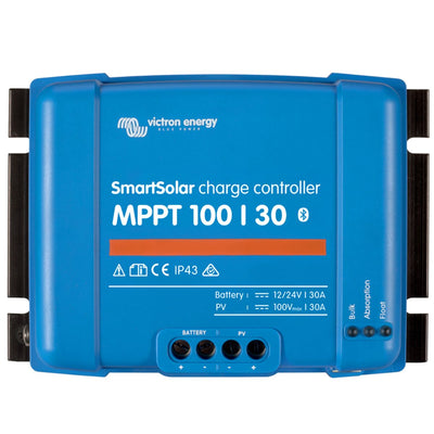 <p>Victron 100/30 SmartSolar MPPT Charge Controller/Regulator (30A)</p> <p><span class="ref-span">SCC110030210</span></p>
