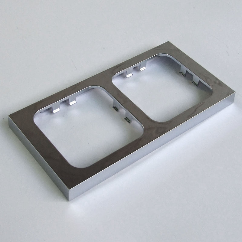 Double Surround for C-Line Sockets - Gloss Chrome