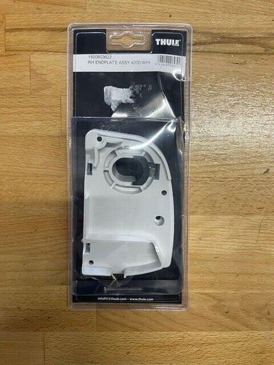 RH END Plate Thule Awning 4200 White 1500603622