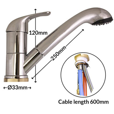 Reich Kama Caravan Shower Mixer Tap (Julia Shower Head)