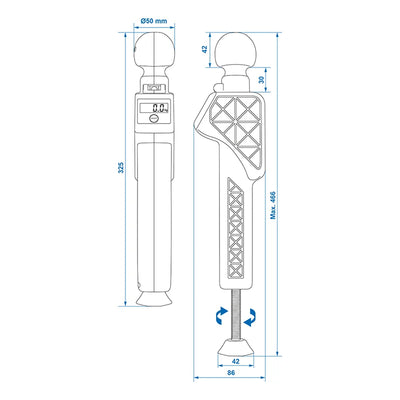 ProPlus Nose Weight Gauge (digital and adjustable)