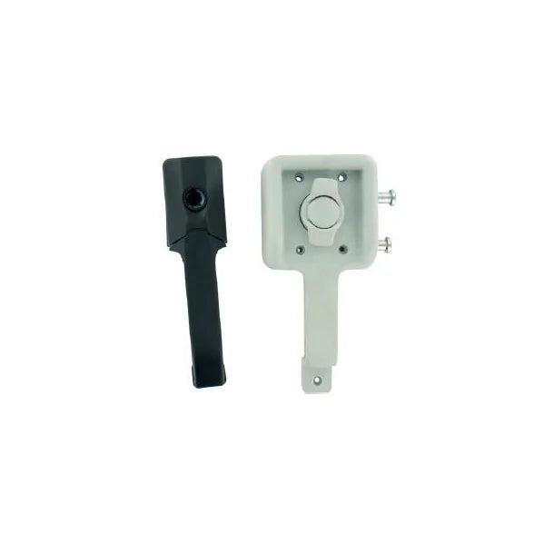 Trigano Motorhome Caravan Door Lock Black Grey Internal Handle