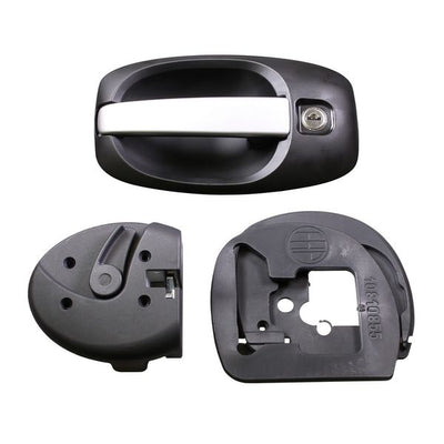 Trigano Adria Motorhome Caravan Outer Door Lock Black&nbsp;