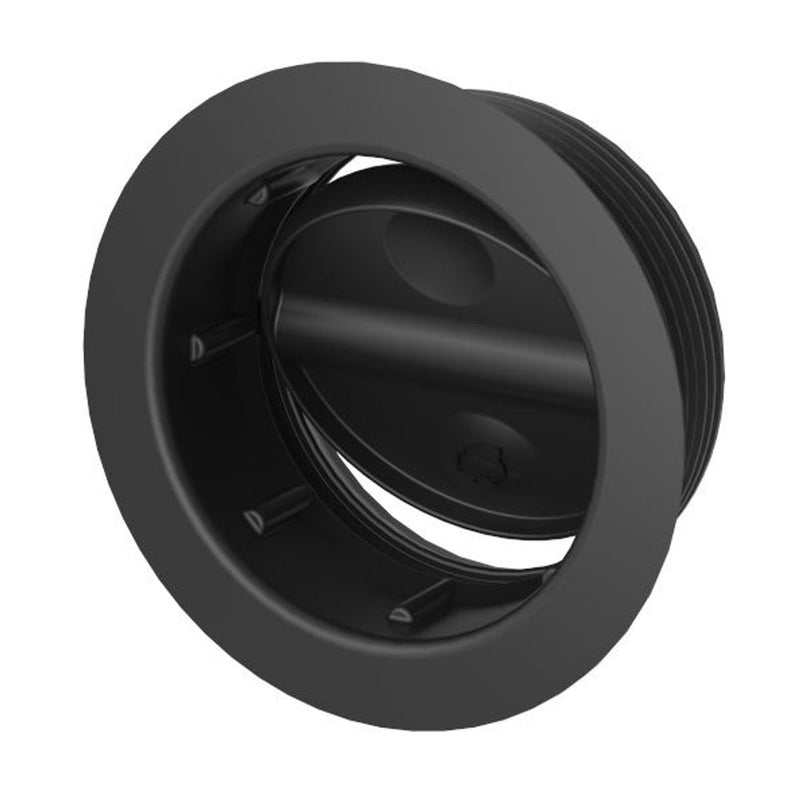 Whale Heating Duct Black Directional Vent