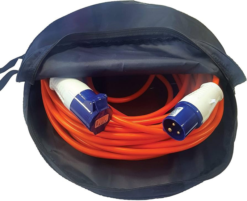 Vechline 25m Mains Camping Cable 2.5mm With Storage Bag