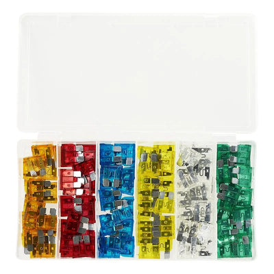 ProPlus Blade Fuses Standard Assorted 120 Pieces (in plastic box) camping