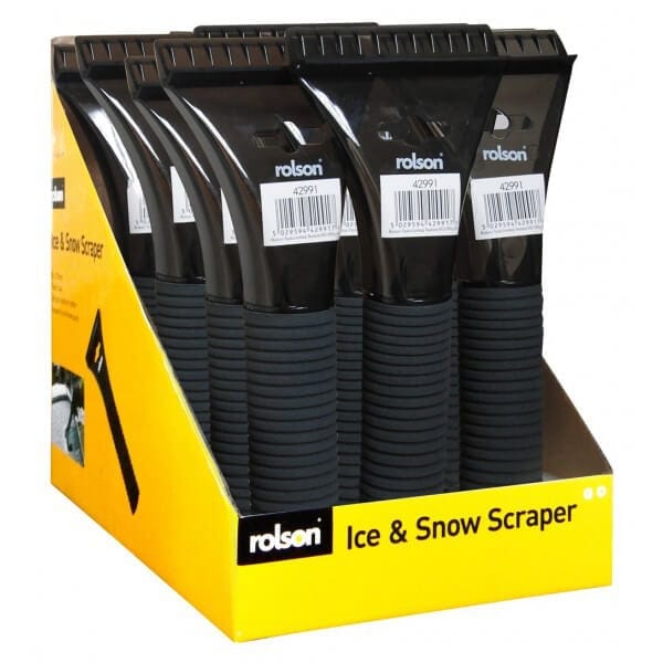  Rolson Ice Scraper with Cushion Grip 42991 