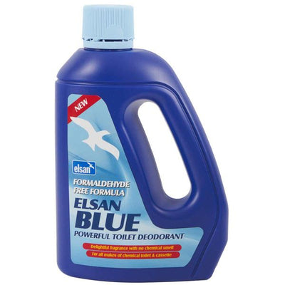 Elsan Blue Formaldehyde Free Camping Caravan Toilet Fluid 4L or 2L