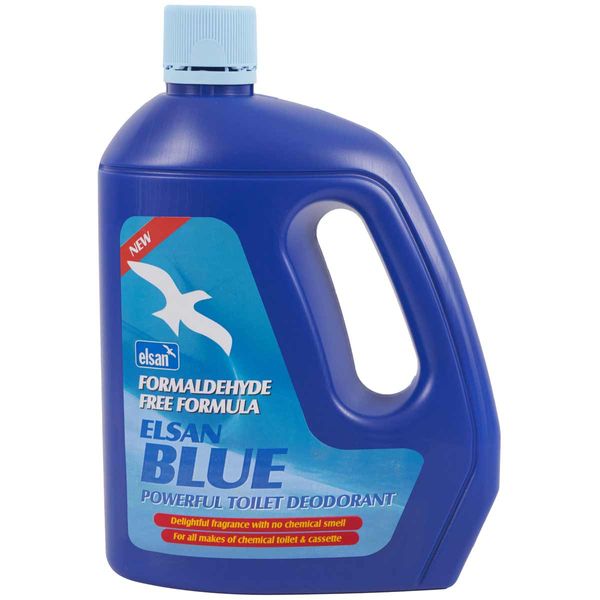 Elsan Blue Formaldehyde Free Camping Caravan Toilet Fluid 4L or 2L