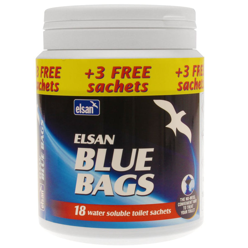 Elsan Blue Bags Sachets Camping Caravan Toilet Chemical