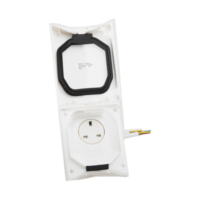 Truma Mains Outlet Socket Caravan Motorhome White 47300-51