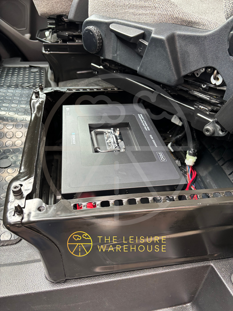 Renogy DIN Type 200Ah Under Seat Camper Motorhome Lithium Battery LifePO4