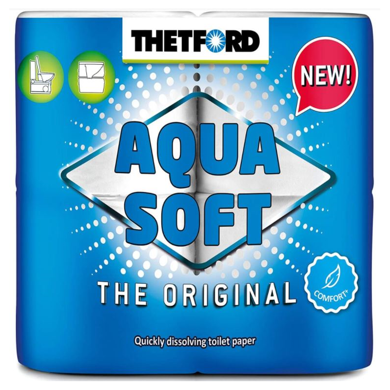 Thetford Aquasoft Caravan Toilet Tissue 4 Pack