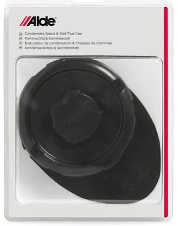 Alde Heating Retail Flue Cap Cover Black With Spout