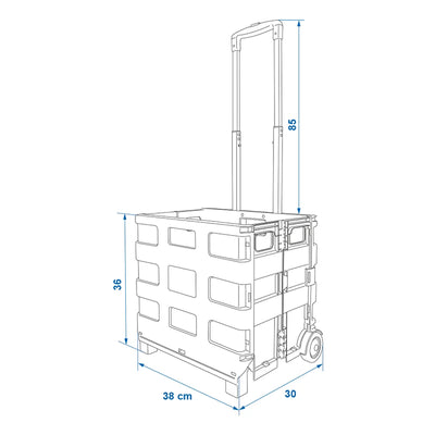 shopping camping trolley universal foldable