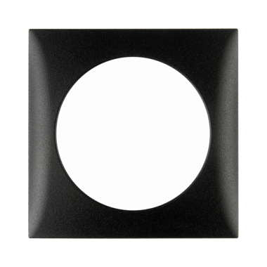 Berker Circular Switch Single Surround Frame (Anthracite)