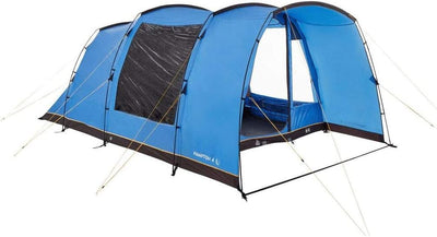 Hi-Gear Hampton 4 Nightfall Family Tent with Integrated Sheltered Porch and Nightfall Bedrooms