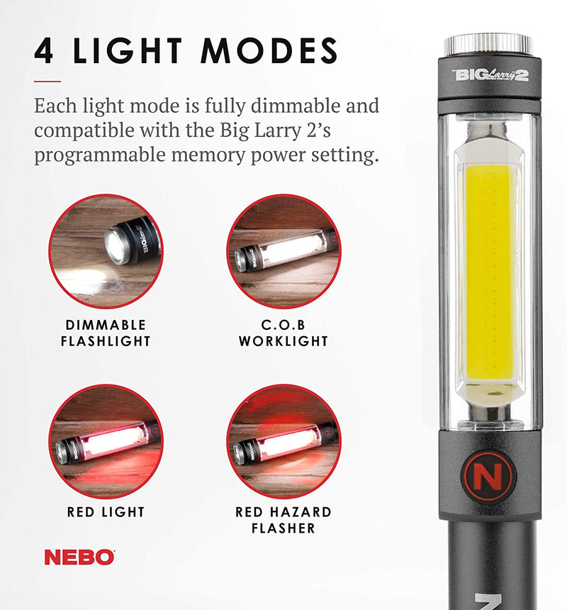NEBO Big Larry 2 Power Work Light Torch