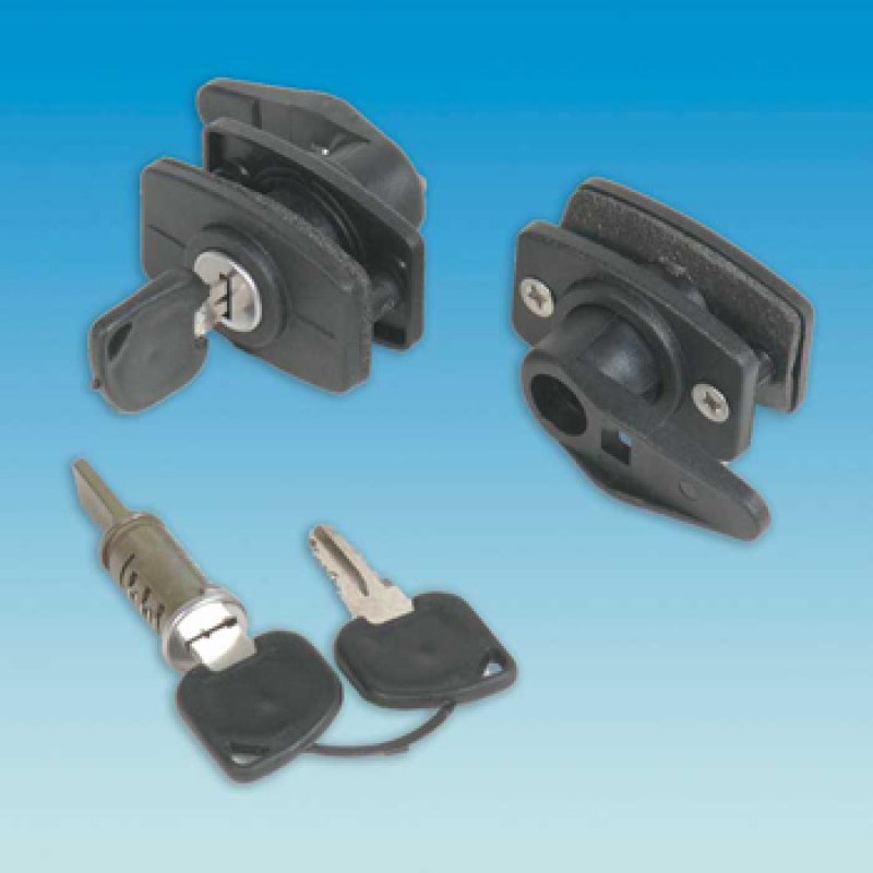 West Alloy Lock Assembly C/w 2 Keys