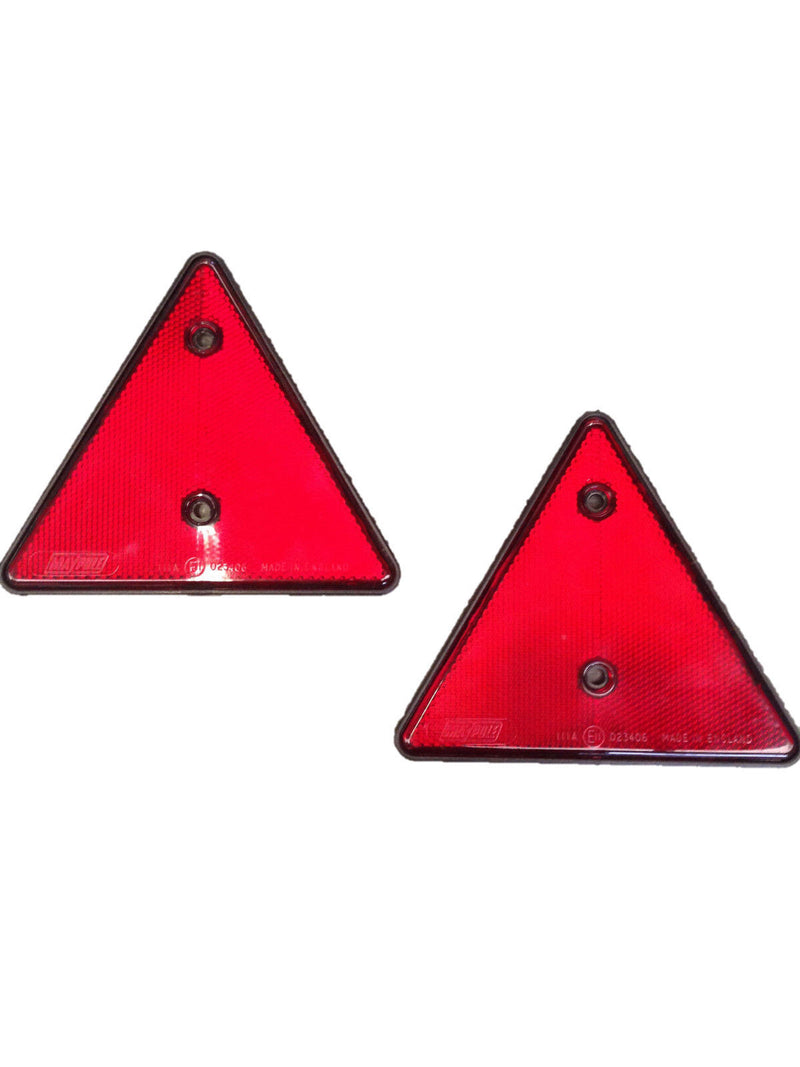 Trailer Triangle Reflector Pair