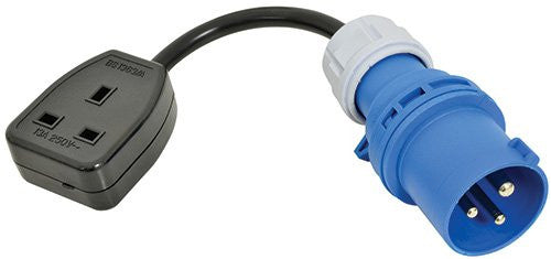 Mains Electrical Hook Up UK Socket Adaptor
