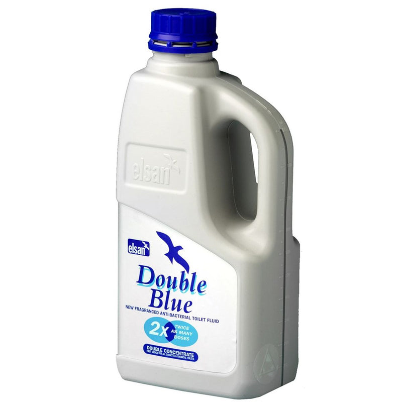 Elsan Blue Camping Caravan Double Strength Toilet Fluid 1L