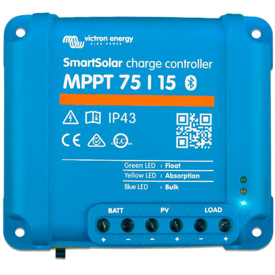 Victorn Smart Solar MPPTVictron 75/15 SmartSolar MPPT Solar Charge Controller/Regulator (15A)