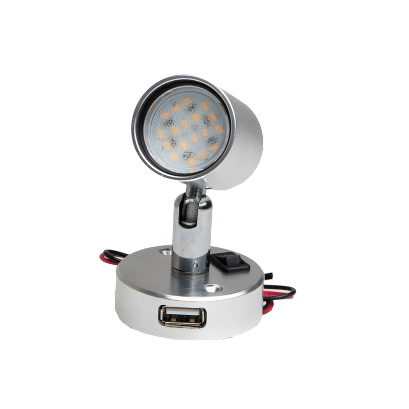 Minitube 12V LED Spot Light - Aluminium