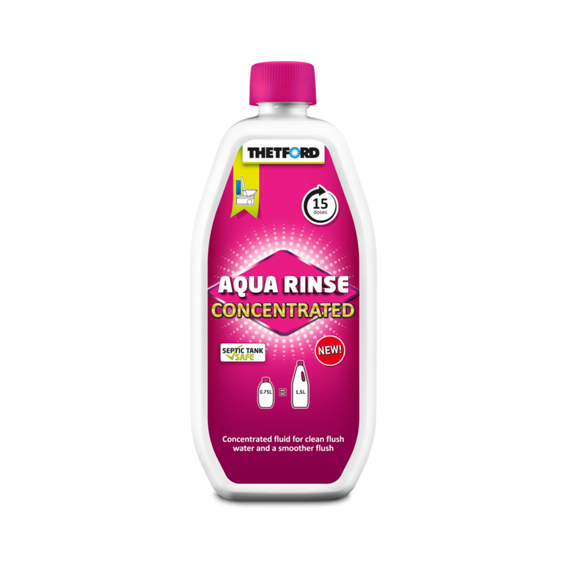 Thetford Aqua Rinse Pink Fluid Concentrate NEW (1.5L equivalent)