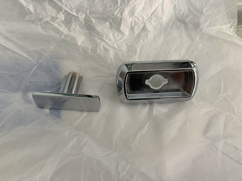 thumbnail image 2 of Swift Motorhome/Caravan Cupboard Drawer Locker Catch Handle – Matt Chrome, UK Made, Unbranded 2 of 2